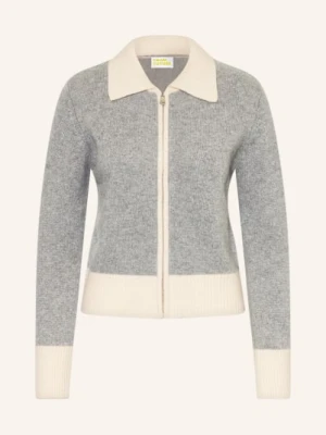From Future Kardigan Z Kaszmiru grau