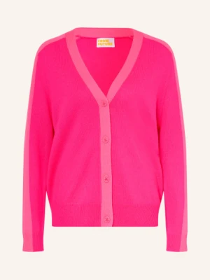 From Future Kardigan Z Kaszmiru pink