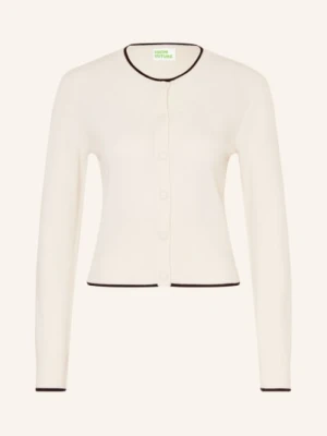 From Future Kardigan Z Kaszmiru weiss