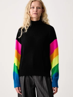 From Future sweter damski kaszmirowy czarny
