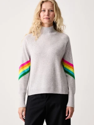 From Future sweter damski kaszmirowy szary