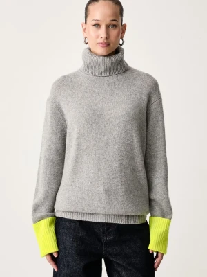 From Future sweter damski kaszmirowy szary