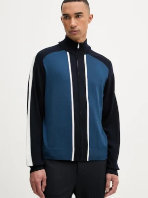 From Future sweter rozpinany męski wełniany