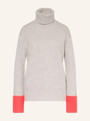 From Future Sweter Z Golfem Z Kaszmiru grau