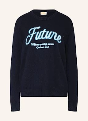 From Future Sweter Z Kaszmiru blau