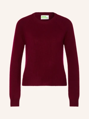 From Future Sweter Z Kaszmiru rot CIEMNOCZERWONY
