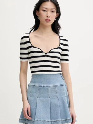 From Future T-shirt swetrowy damski wełniany