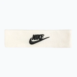 Frotka na głowę Nike Classic Headband Wide Terry white/black