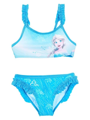 FROZEN Bikini "Kraina lodu" w kolorze błękitnym rozmiar: 110