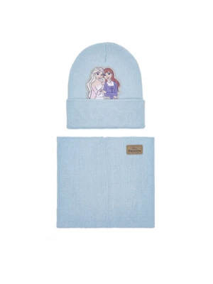 Frozen Komplet czapka i komin ACCCS-AW24-244DFR Niebieski