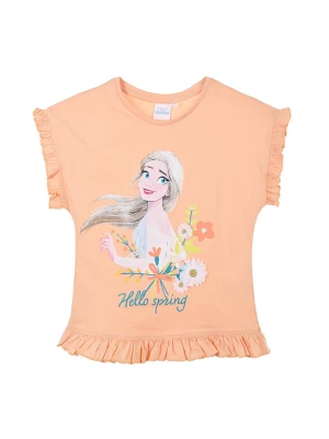 Disney Frozen Koszulka "Kraina lodu" w kolorze pomarańczowym rozmiar: 104