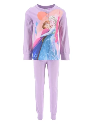 Disney Frozen Piżama "Kraina lodu" w kolorze fioletowym rozmiar: 98