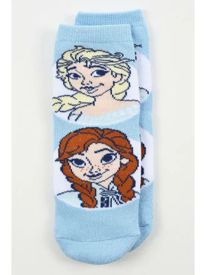 FROZEN Skarpety "Kraina Lodu" w kolorze błękitnym rozmiar: 31-34