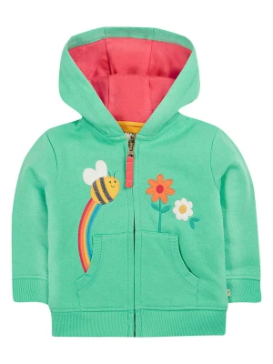 Frugi Bluza "Carbis" w kolorze turkusowo-różowym rozmiar: 92/98