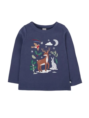 Frugi Koszulka "Anna" w kolorze niebieskim rozmiar: 92/98