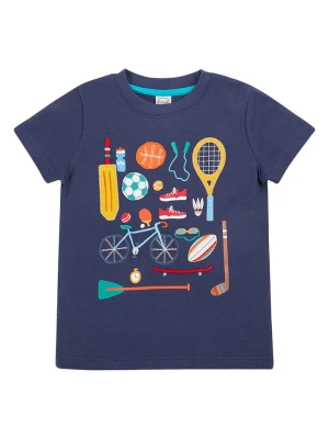 Frugi Koszulka "Carsen" w kolorze granatowym rozmiar: 110/116