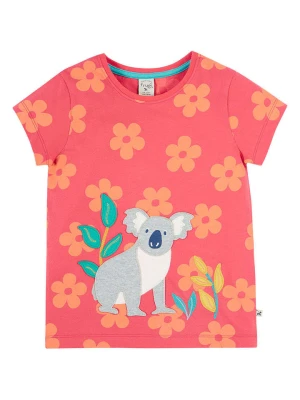 Frugi Koszulka "Lottie" w kolorze czerwono-szarym rozmiar: 98/104