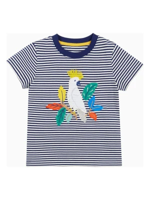 Frugi Koszulka w kolorze granatowo-białym rozmiar: 98/104
