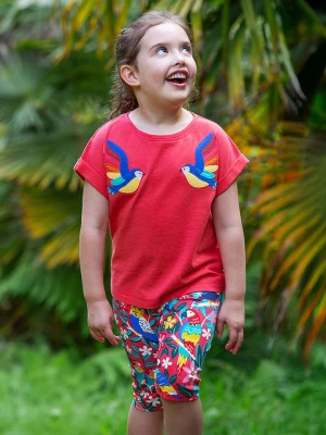 Frugi Koszulka w kolorze jasnoczerwonym rozmiar: 104/110