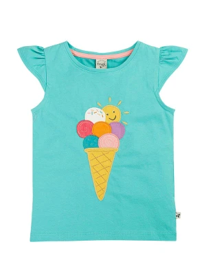 Frugi Koszulka w kolorze turkusowym rozmiar: 110/116