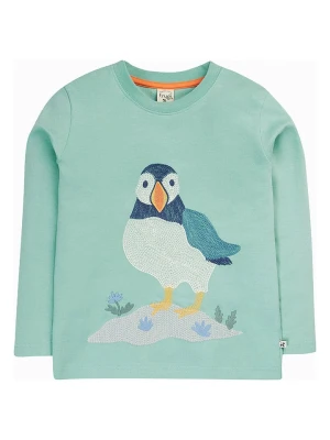 Frugi Koszulka w kolorze turkusowym rozmiar: 122/128