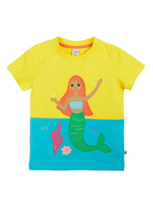 Frugi Koszulka w kolorze żółto-niebieskim rozmiar: 92 / 98