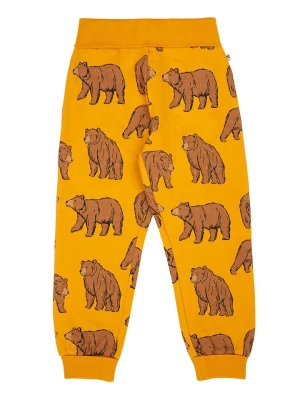 Frugi Spodnie dresowe "Parsnip" w kolorze żółtym rozmiar: 146/152