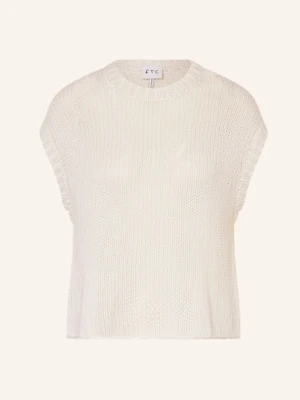 Ftc Cashmere Bezrękawnik Z Dodatkiem Kaszmiru weiss