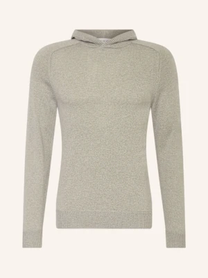 Ftc Cashmere Bluza Z Kapturem Z Dzianiny Z Dodatkiem Kaszmiru gruen