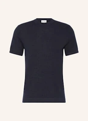 Ftc Cashmere Dzianinowa Koszulka blau