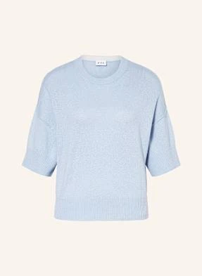 Ftc Cashmere Dzianinowa Koszulka Z Kaszmiru blau