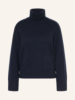 Ftc Cashmere Golf Z Kaszmiru blau