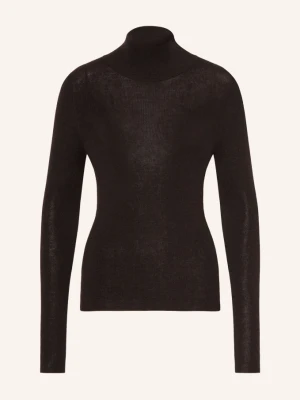 Ftc Cashmere Golf Z Kaszmiru braun CZARNY
