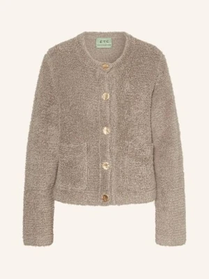 Ftc Cashmere Kardigan Bouclé braun