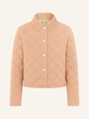 Ftc Cashmere Kardigan Z Dodatkiem Kaszmiru beige