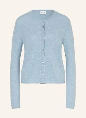 Ftc Cashmere Kardigan Z Kaszmiru blau