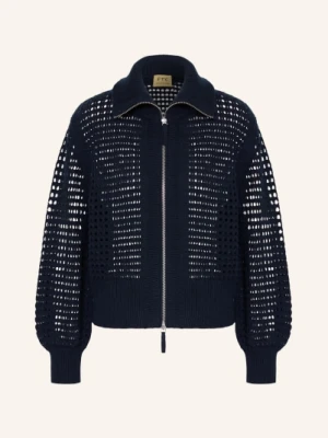 Ftc Cashmere Kardigan Z Kaszmiru blau