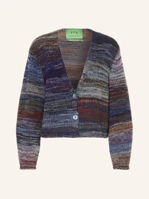 Ftc Cashmere Kardigan Z Kaszmiru blau