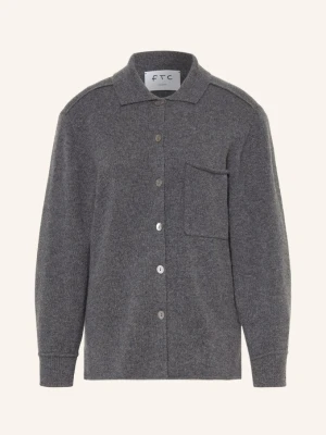 Ftc Cashmere Kardigan Z Kaszmiru grau CZIEMNOSZARY