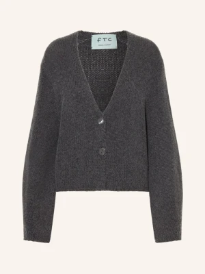 Ftc Cashmere Kardigan Z Kaszmiru grau CZIEMNOSZARY