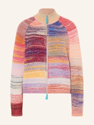 Ftc Cashmere Kardigan Z Kaszmiru rot