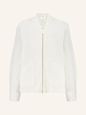 Ftc Cashmere Kardigan Z Kaszmiru weiss KREMOWY