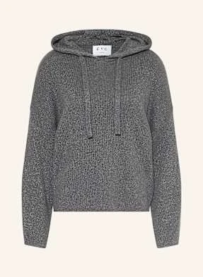 Ftc Cashmere Kardigan Z Kaszmiru Z Błyszczącą Przędzą grau