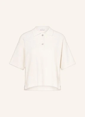 Ftc Cashmere Koszulka Polo Z Materiału Frotte weiss