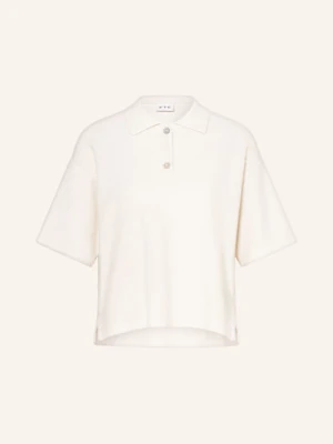 Ftc Cashmere Koszulka Polo Z Materiału Frotte weiss