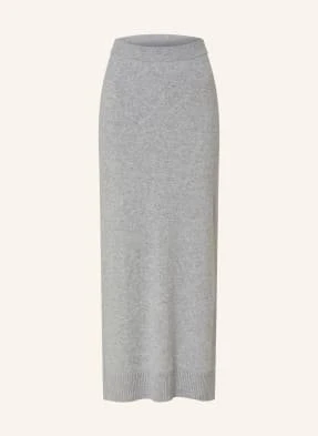 Ftc Cashmere Spódnica Z Dzianiny Z Kaszmiru grau
