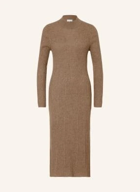Ftc Cashmere Sukienka Z Dzianiny Z Kaszmiru beige