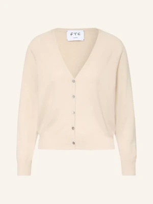 Ftc Cashmere Sweter Z Kaszmiru beige