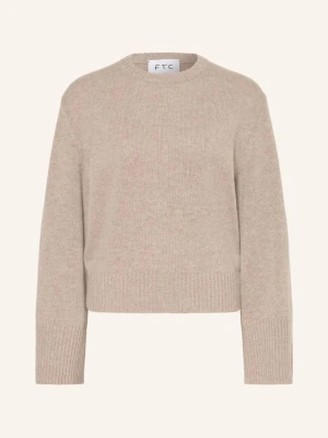 Ftc Cashmere Sweter Z Kaszmiru beige