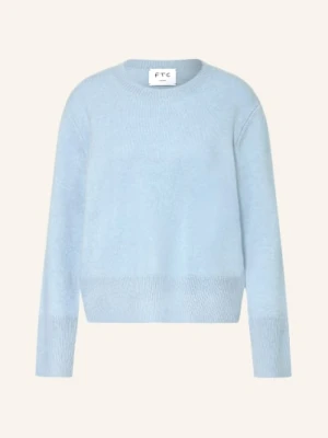 Ftc Cashmere Sweter Z Kaszmiru blau